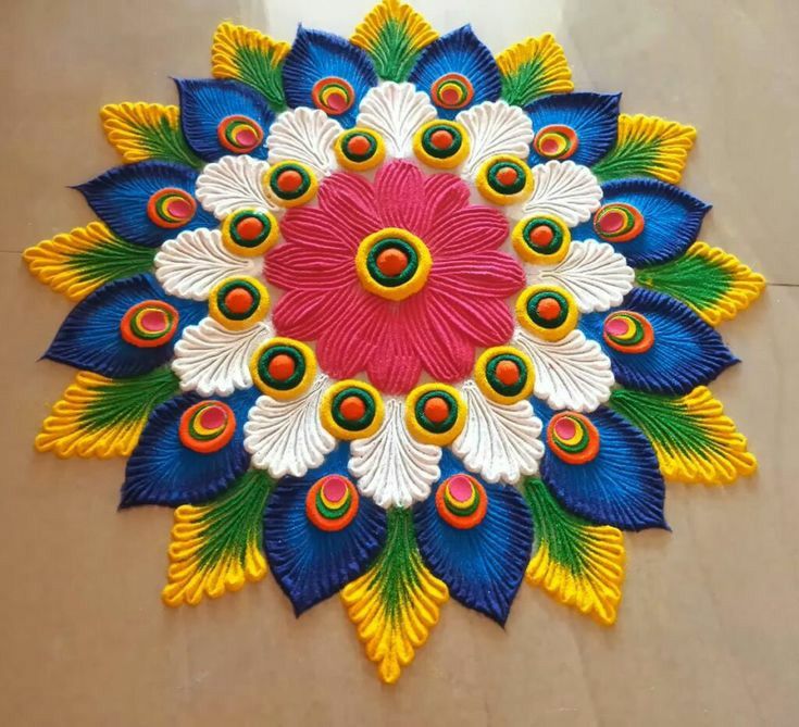 Rangoli Design for Diwali