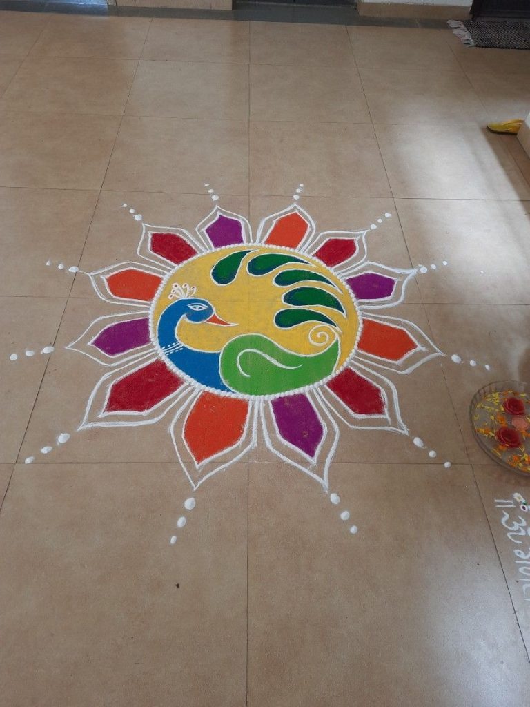 Rangoli Design for Diwali