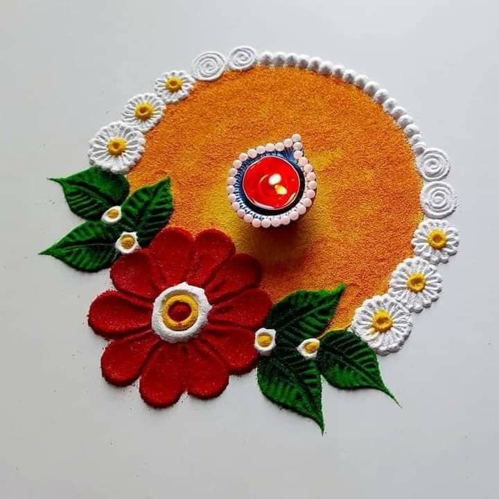 Rangoli Design for Diwali