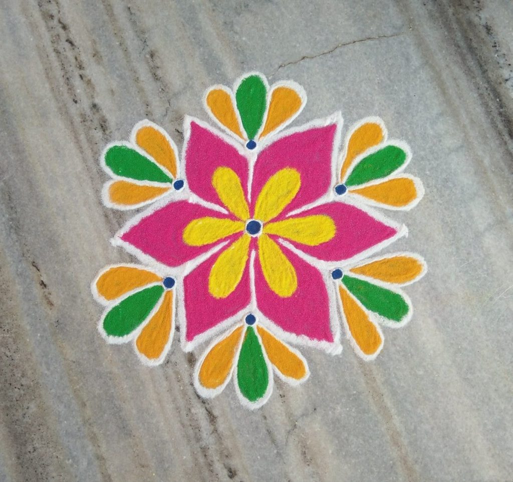 Rangoli Design for Diwali