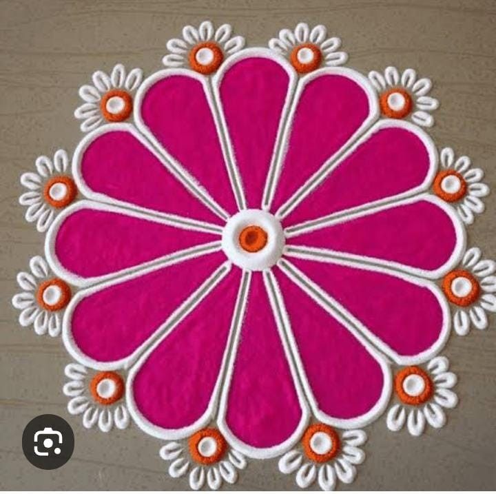 Rangoli Design for Diwali
