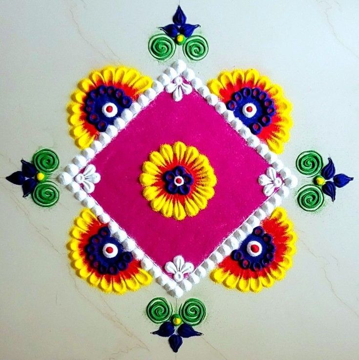 Rangoli Design for Diwali