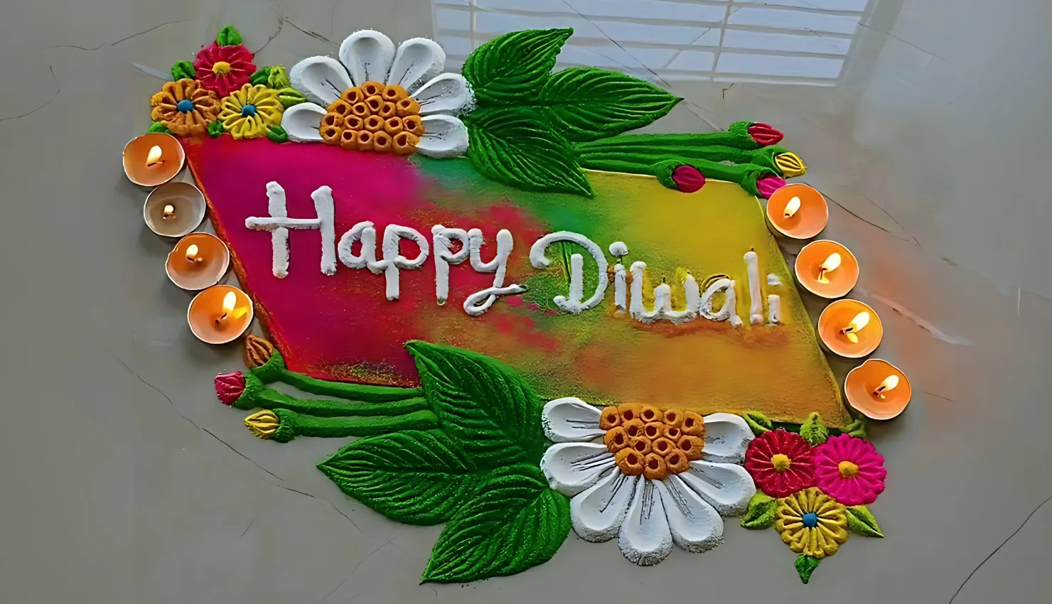 Rangoli Design for Diwali