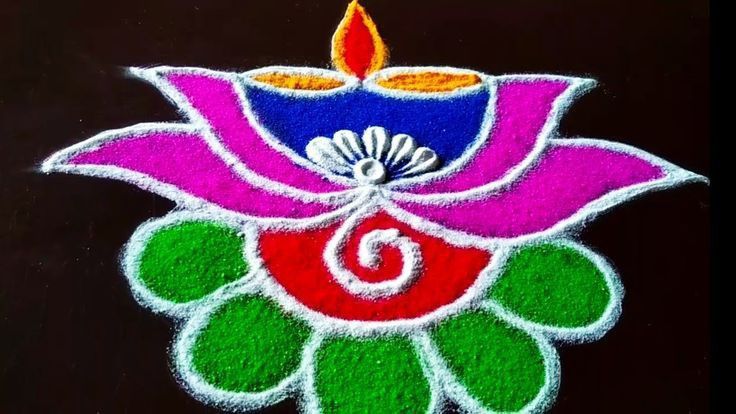 Rangoli Design for Diwali