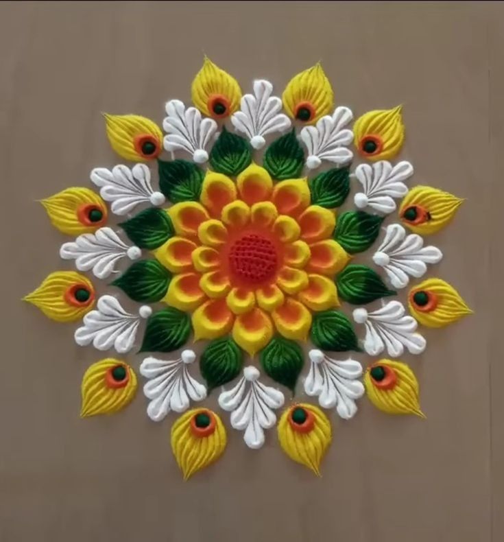 Rangoli Design for Diwali