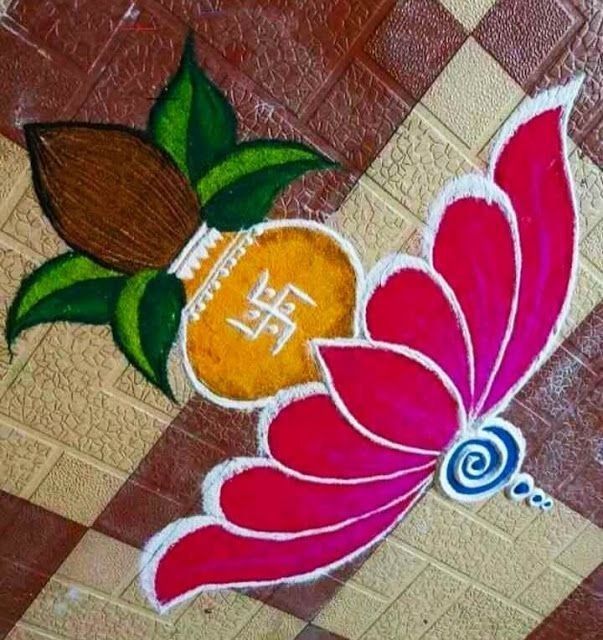 Rangoli Design for Diwali