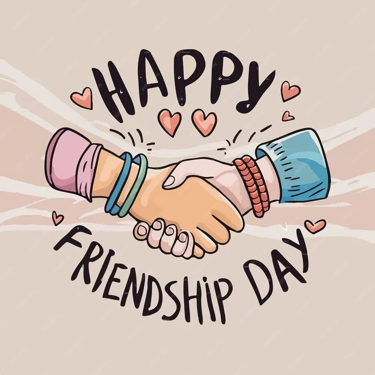 To all my dearest friends &mdash; heart touching Friendship Day 2026 wishes card