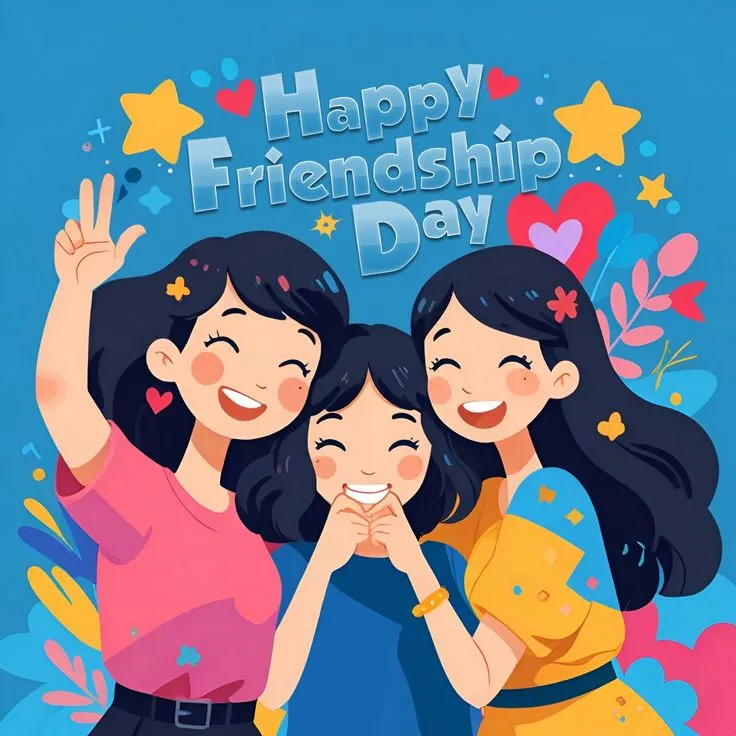 Happy Friendship Day 2026 poster design for Instagram captions and status
