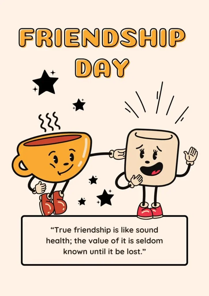 Happy Friendship Day 2026 image for dosti shayari in Hindi