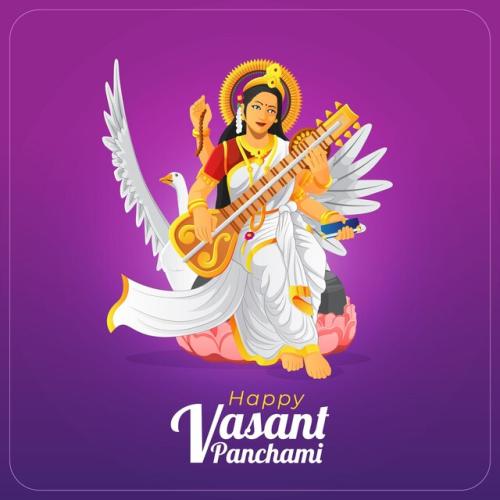 saraswati puja 2025 image