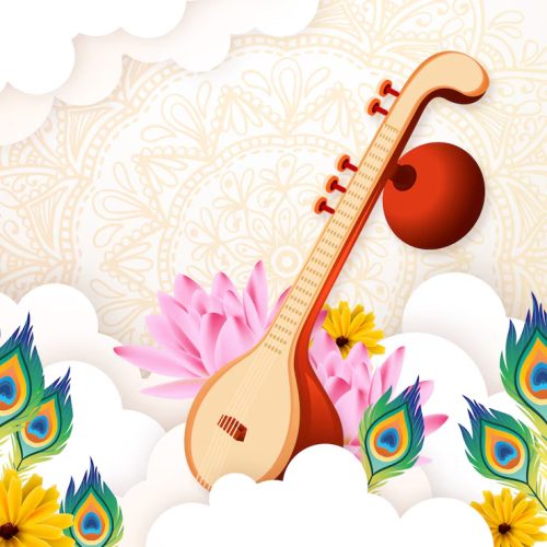 saraswati puja 2025 image